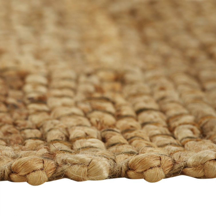 Highland Dunes Abram Hand Braided Brown Rug & Reviews Wayfair.co.uk